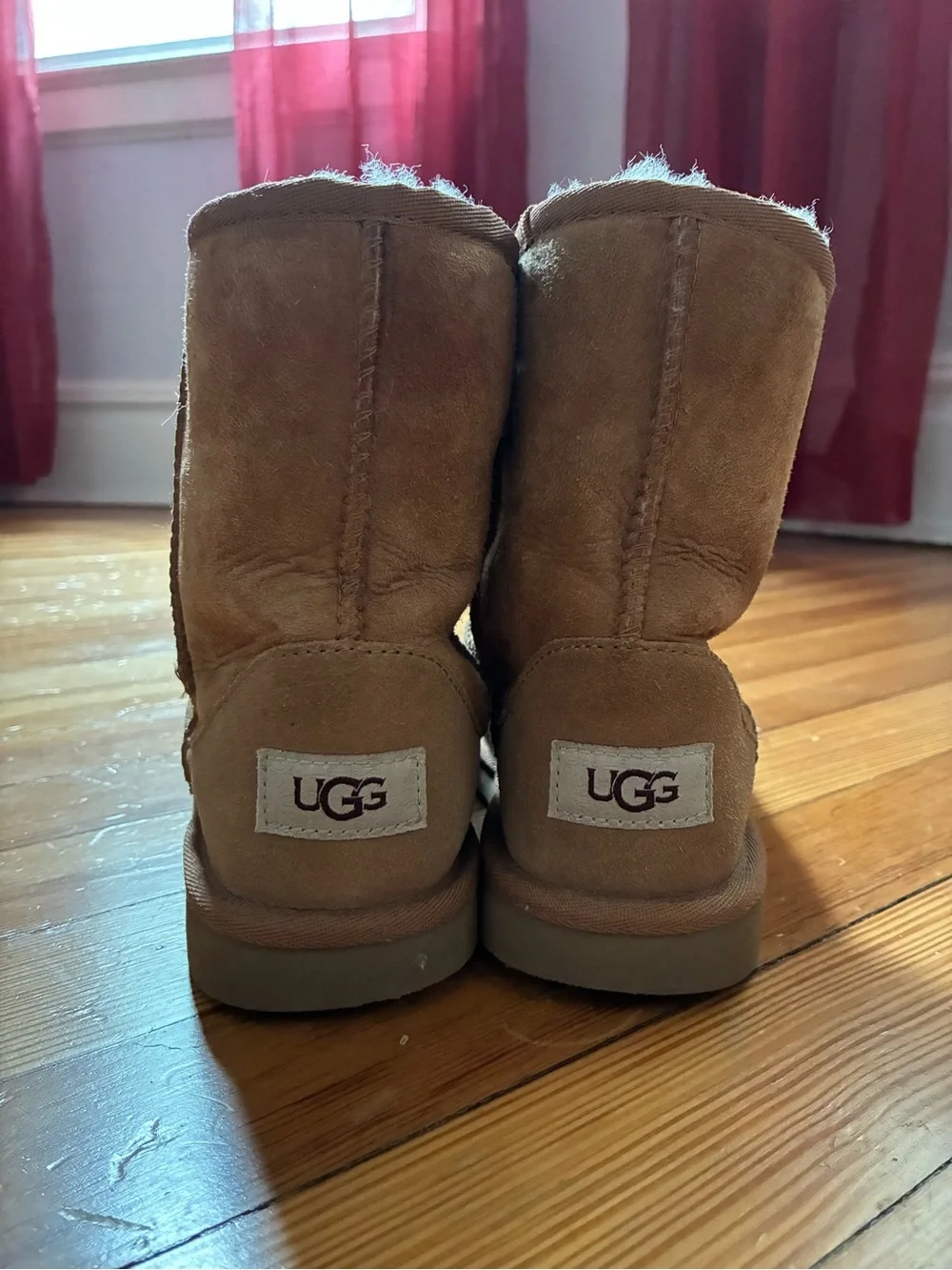 UGG Kids classic Shearling Boots - Brown